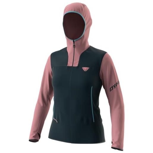 DYNAFIT donna traverse ptc felpa con cappuccio, mokarosa, s