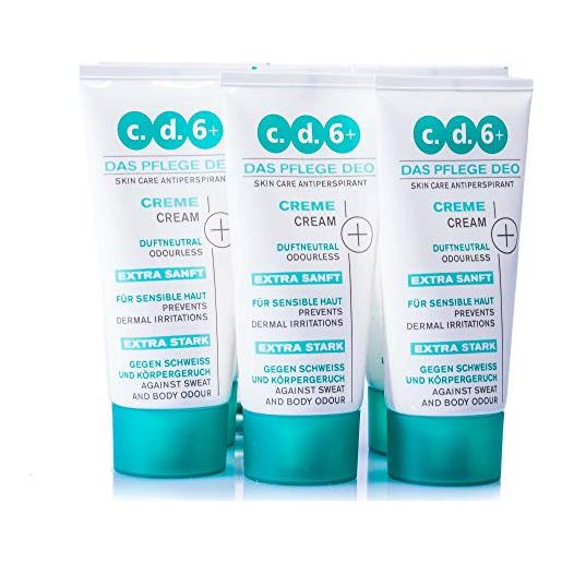 COSMO PRO GMBH & CO.KG cd6+, crema pflegedeo, 6 tubetti (etichetta in lingua italiana non garantita)