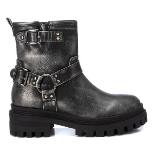 XTI 143006, stivali da motocicletta donna, piombo 14, 39 eu