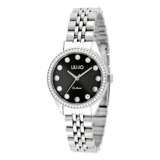 Liu Jo orologio donna deluxe silver nero luxury