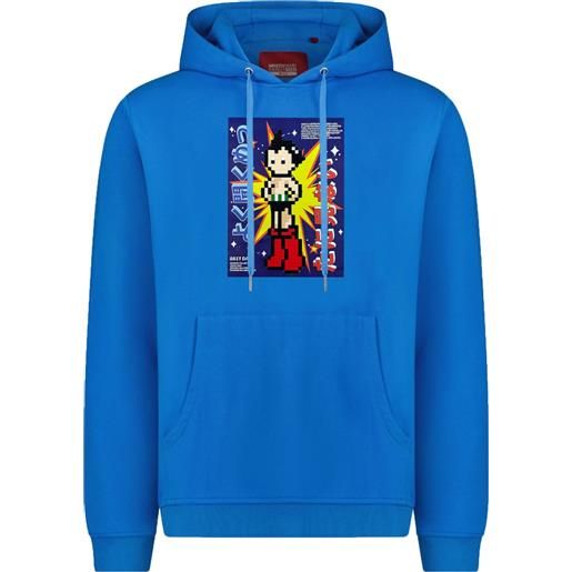Mostly Heard Rarely Seen 8-Bit felpa astro cover con cappuccio - blu