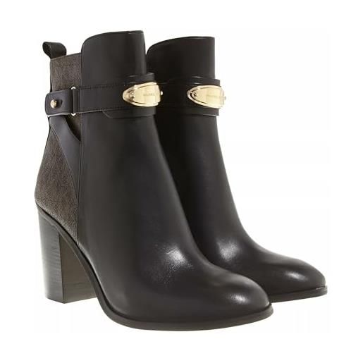 Michael Kors 40f3dche6l-007 darcy heeled bootie donna, black/brown eu 38