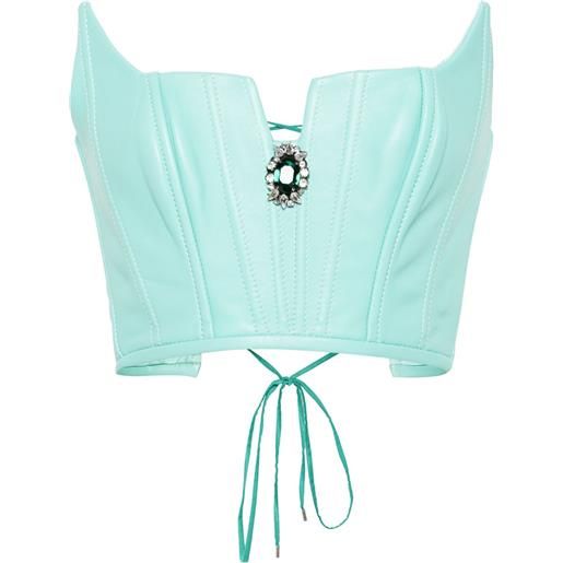 MITILIANE COUTURE top kyla - blu