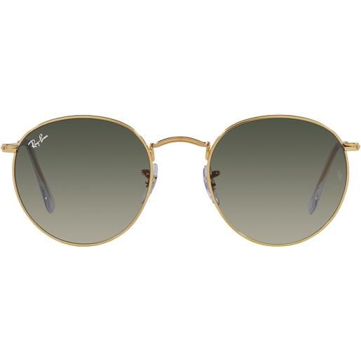 Ray-Ban occhiali da sole Ray-Ban round metal rb3447 001/71