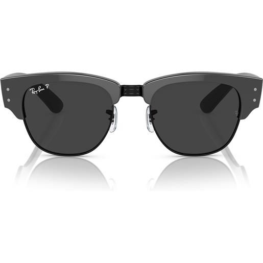 Ray-Ban occhiali da sole Ray-Ban mega clubmaster rb0316s 136748 polarizzati