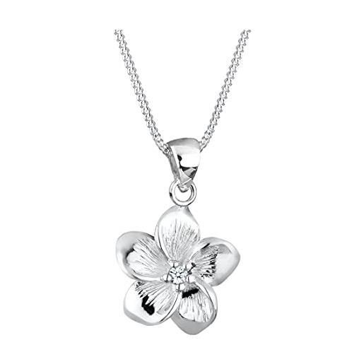 Elli Collana con Pendente da Donna Argento 925, 45 cm