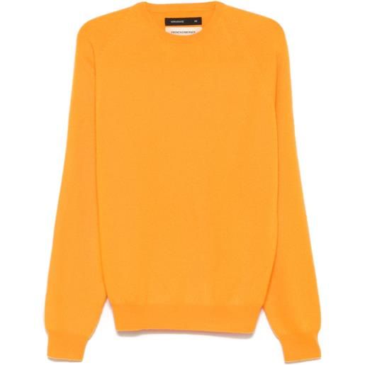Frenckenberger maglione in cashmere - arancione