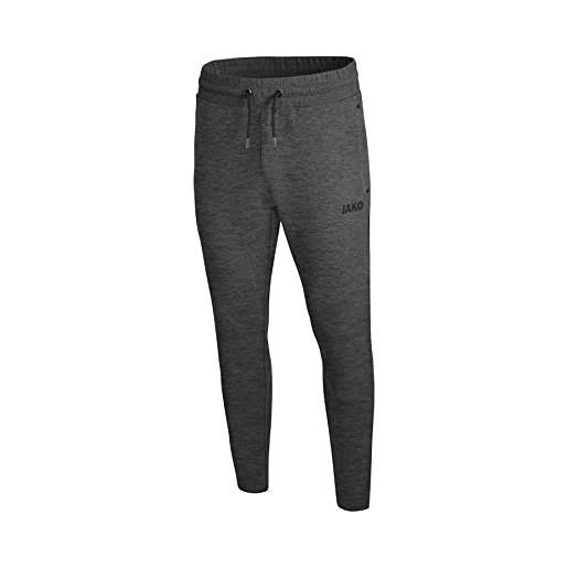 JAKO - pantaloni da jogging da donna premium basics, donna, pantaloni da jogging, 8429, antracite mélange. , 36