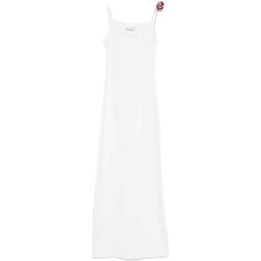 Seen Users abito lungo surrealist - bianco