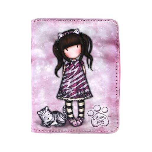 Safta articolo, portafoglio gorjuss ruby wild unisex-bambini e ragazzi, multicolore, m