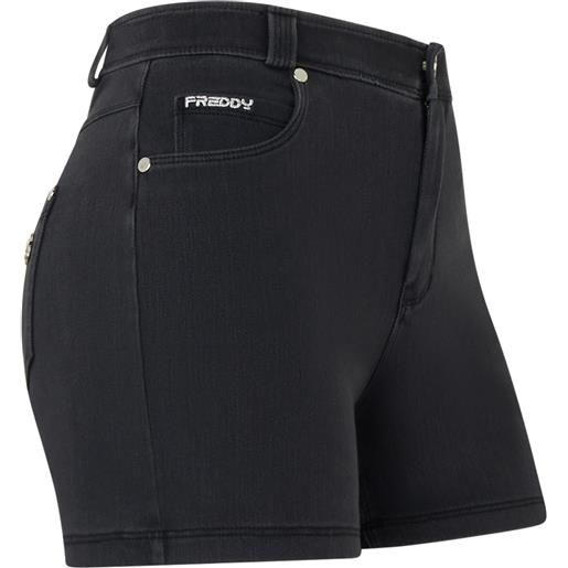 Freddy shorts denim da donna con vita regular lavaggio scuro