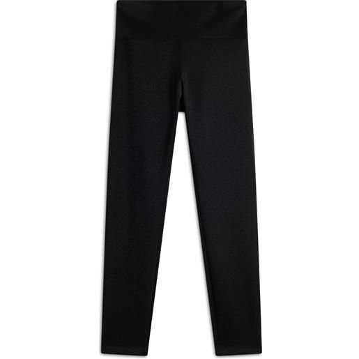 Freddy leggings sportivi 7/8 vita alta con dettagli lurex