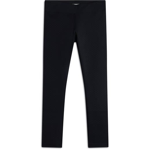 Freddy leggings sportivi 7/8 vita alta in tessuto quadri