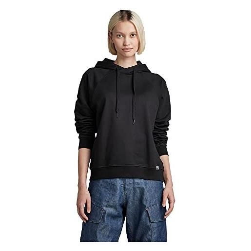 G-STAR donna raw. Graphic hooded sweater, nero (dk black d22729-d277-6484), xs