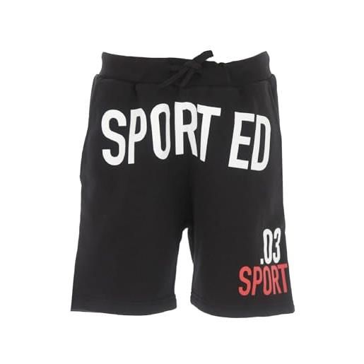 DSQUARED2 bermuda sportivo nero bambino kids boy mod. Dq0010 10a
