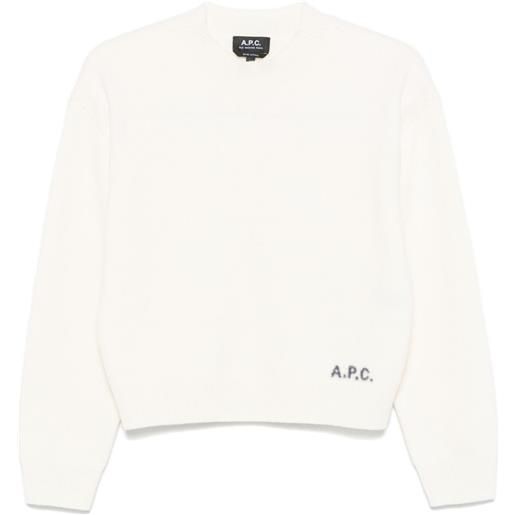 A.P.C. maglione esther - bianco