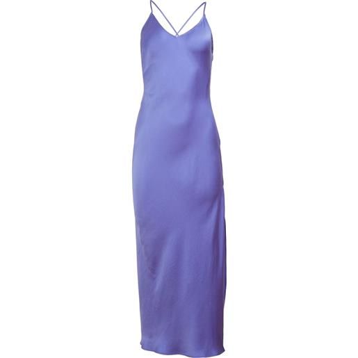 Fleur Du Mal abito lungo a sottoveste - blu