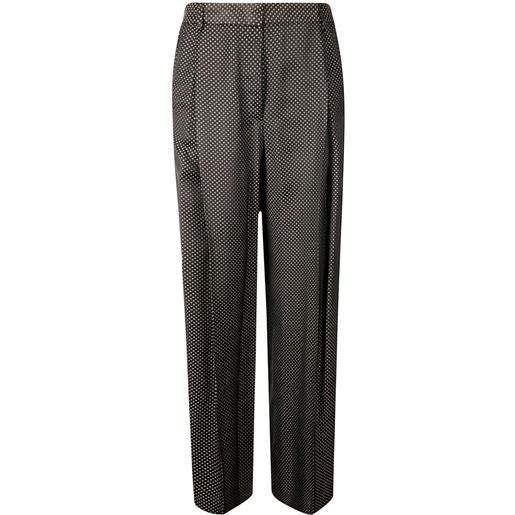 Alberto Biani pantaloni a pois - nero