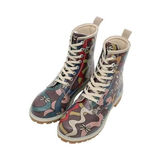 DOGO Ace Boots – Sneaker Donna In Pelle Vegana Colorata, Alla Moda E Sostenibile