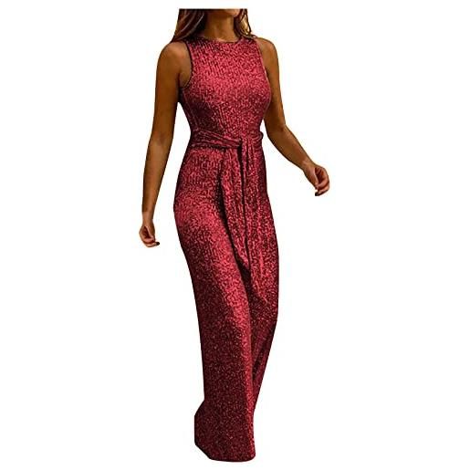 Body Donna MANGDIUP Maniche Corte Scollo A V – 95% Cotone 5% Elastan, Rosso, Medium