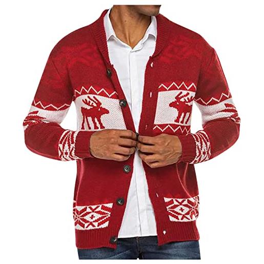 Maglioni Cardigan Ovs Maglie Di Natale Maglione Natalizio Cardigan Maglioni Ovs Uomo Maglione Merry - Foto 2