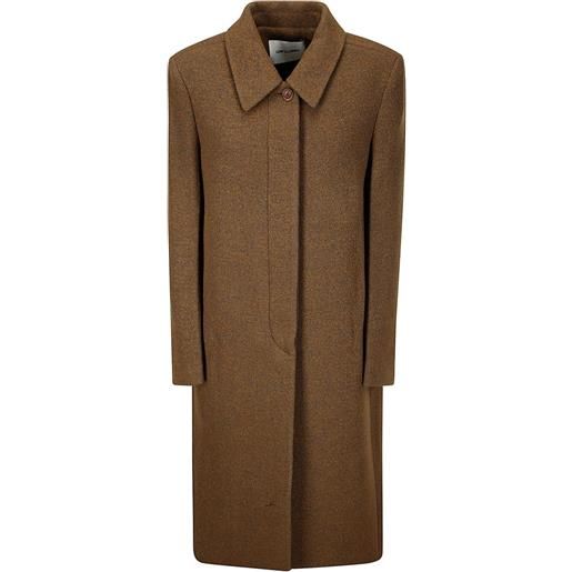 Low Classic cappotto monopetto - marrone