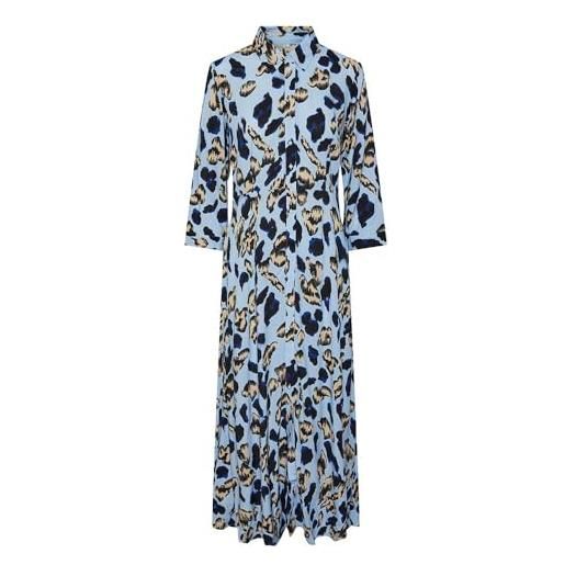 YAS yassavanna long shirt dress s. Noos vestito, black/aop: mille, s donna