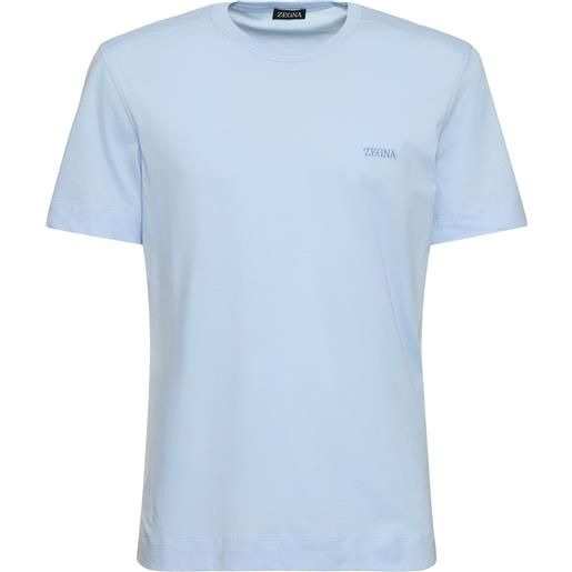 ZEGNA t-shirt pure regular fit in jersey di cotone