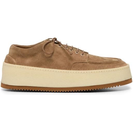 Marsèll derby parapana con zeppa - marrone