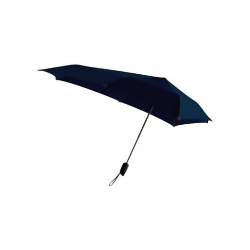 Senz ° mini storm pieghevole automatico ombrellone, blu mezzanotte, blu notte, taglia unica