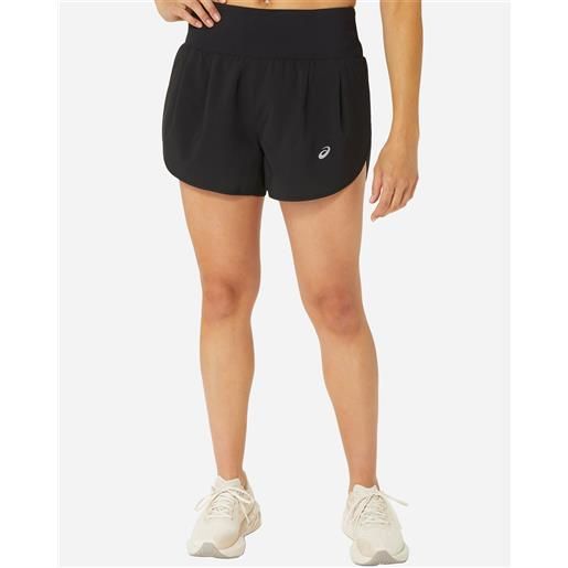 Asics road 3.5in w - short running - donna