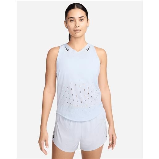 Nike aeroswift w - canotta running - donna - grigio