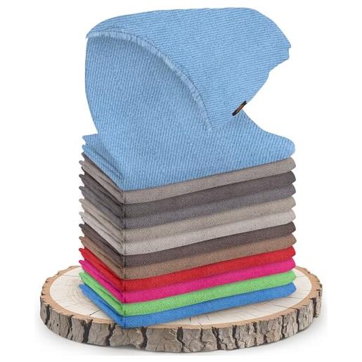 yanopurna sciarpa in cashmere unisex - sciarpa in lana di cashmere per donna - sciarpa da uomo leggera in tinta unita - sciarpa avvolgente calda 68 x 190 cm, sciarpa al collo - prodotto in nepal