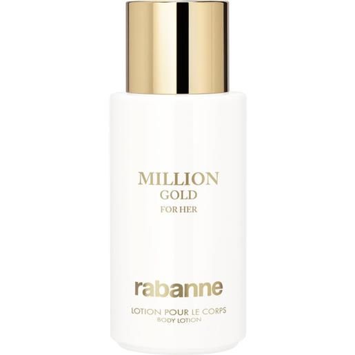 Rabanne million gold for her body lotion 200 ml