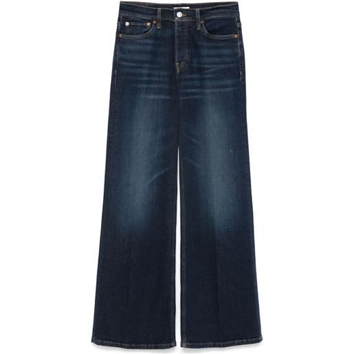 RE/DONE jeans a gamba ampia - blu
