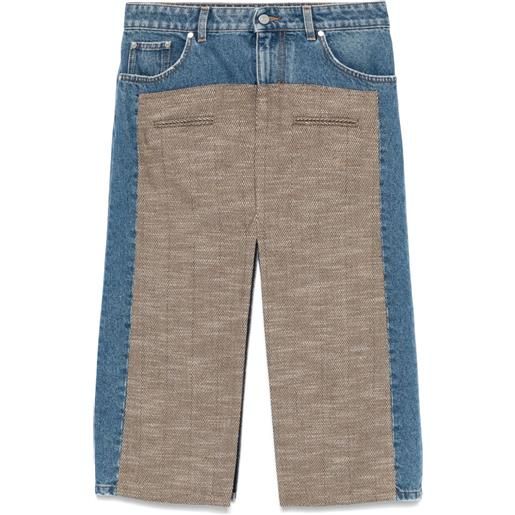 Stella McCartney gonna midi denim - blu