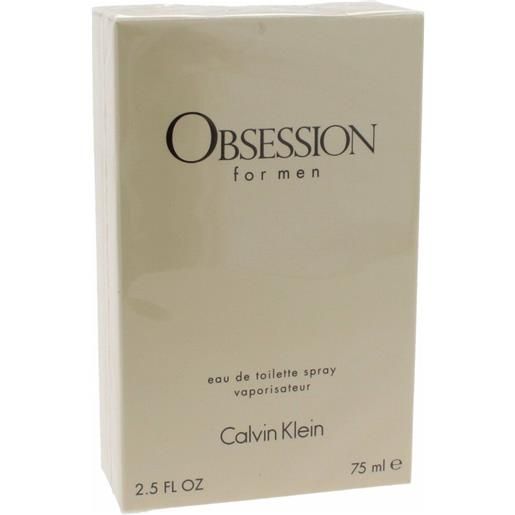 Calvin Klein obsession eau de toilette 75ml per uomini 0,075 l