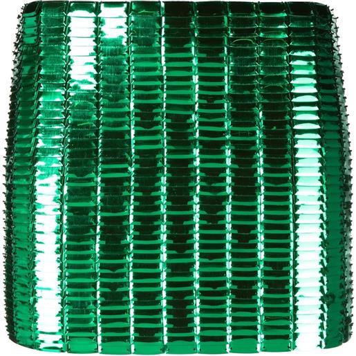 The Attico gonna con decorazione - verde