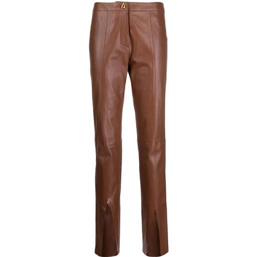 AERON pantaloni elm - marrone
