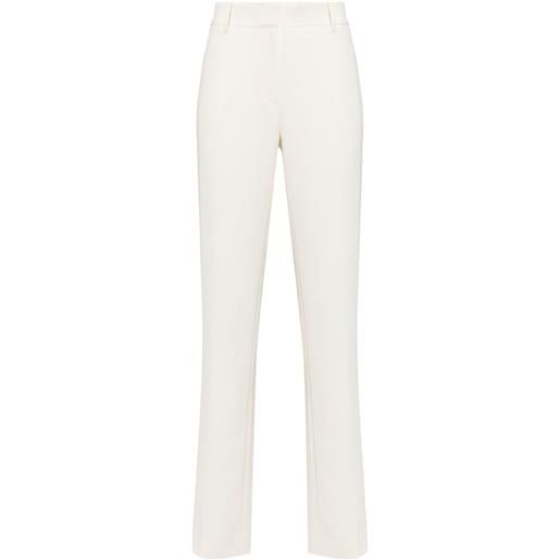 TOTEME pantaloni slim a vita bassa - toni neutri