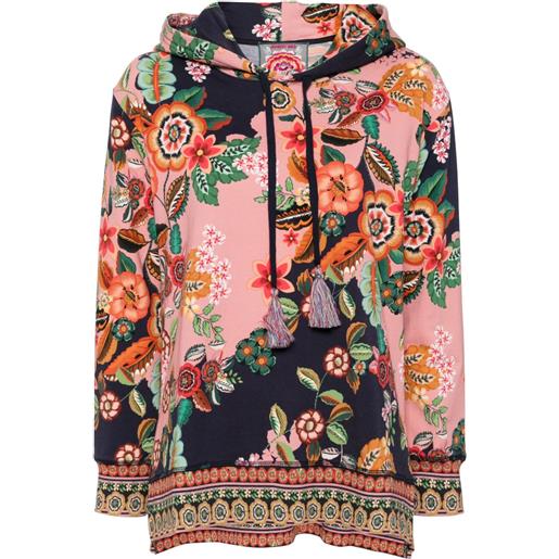 Johnny Was felpa con cappuccio - rosa