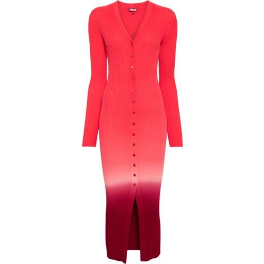 STAUD abito modello maglione shoko - rosso