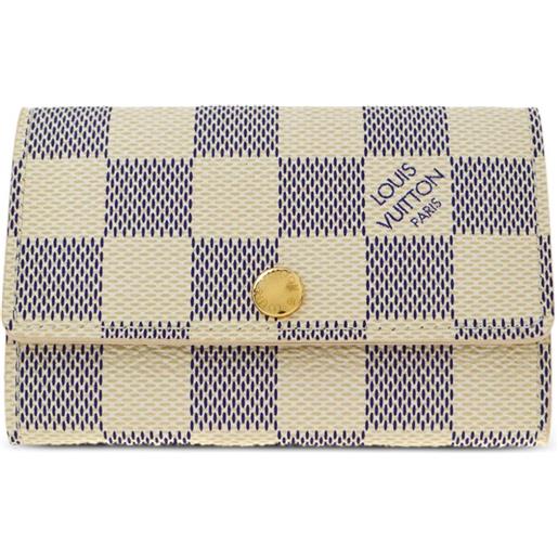 Louis Vuitton Pre-Owned - portachiavi multiclés 2009 - donna - tela - taglia unica - bianco