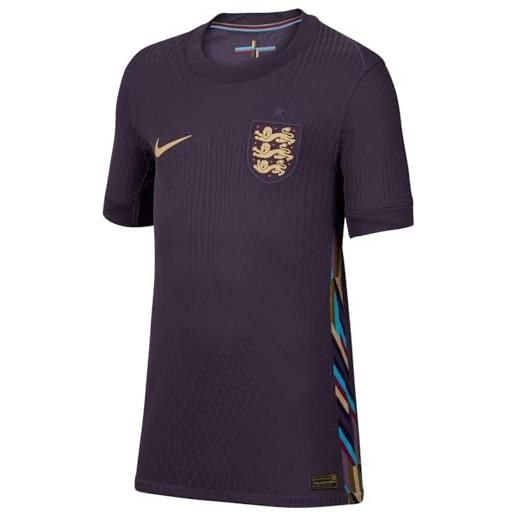 Nike unisex kids top ent y nk dfadvmatch jsy ss aw, dark raisin/sesame, fj1524-573, xl