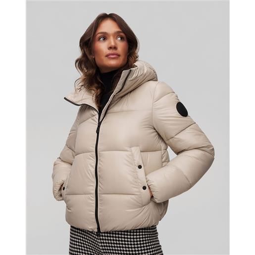 Save the Duck giacca beige da donna save the duck biddy