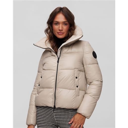 Save the Duck giacca beige da donna save the duck isla