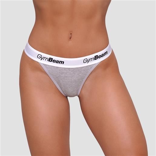 GymBeam perizomi 3pack grey