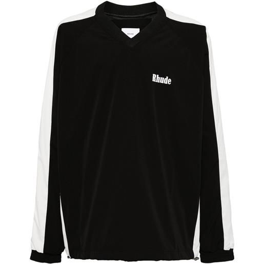 RHUDE felpa raven - nero