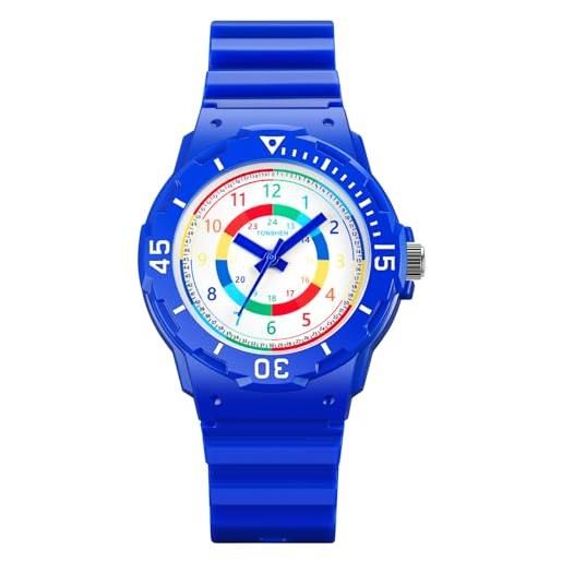 TONSHEN Multifunzione Outdoor Sportivo Orologio Uomo 50M Impermeabile
