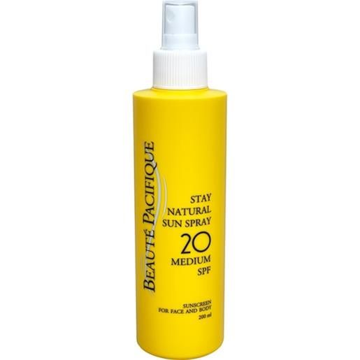 Beauté Pacifique beaute-pacifique cura-del-corpo, -dei-capelli-e-del-sole cura-del-sole. Stay natural sun spray spf 20 200 ml (213,25 € / 1 l)